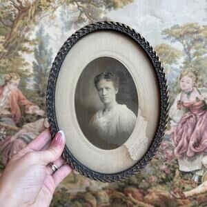 Antique Original Lady Portrait Photograph